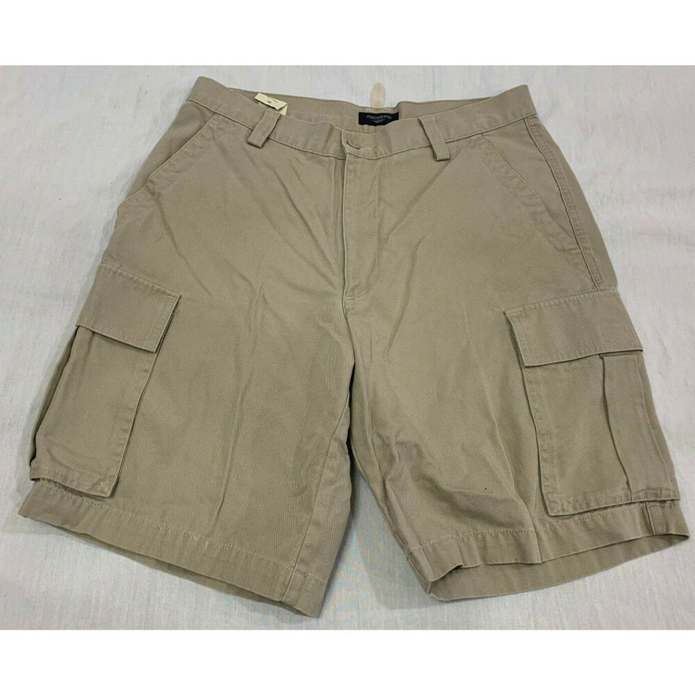 DOCKERS MENS COTTON CARGO SHORTS SIZE 32